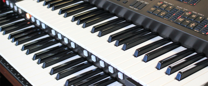 Yamaha EL90 Organ keyboards